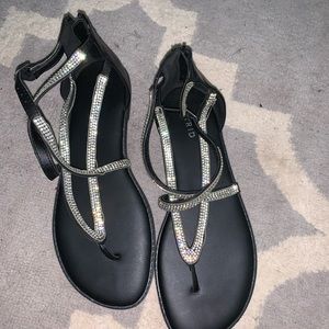 Torrid gladiator sandals - size 11W